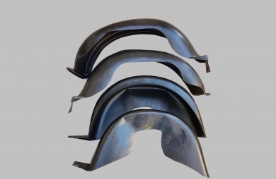Кори защитни подкалници с предни вградени калобрани